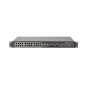 Dahua Pfs4226-24et-360-v3 24 Port Poe + 2 Port Gigabit Uplink  + 2 Port Sfp Yönetilebilir Poe Switch 360w