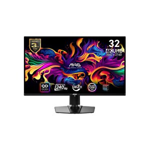 Mag 321upx Qd-oled 31.5 3840x2160 240hz 0.03 Ms Hdmi Dp Type-c Hdr 400 Adaptive Sync Gaming Monitor