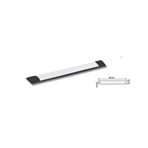 18w Siyah Led Bant Armatür Sarı Işık 2 Adet