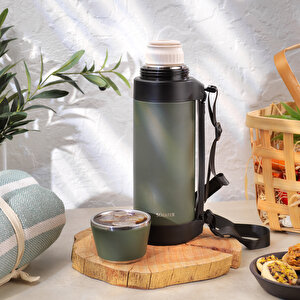 Steely Termos 1.5 L-yeşil