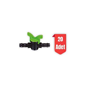 Mini Vana 16x16mm Damlama Vanası 20 Adet