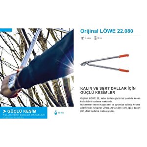 Löwe 22.080 Budama Makasi - Made İn Germany