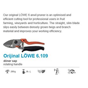 Löwe 6.109 Budama Makasi - Made İn Germany