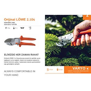 Löwe 2.104 Budama Makasi - Made İn Germany