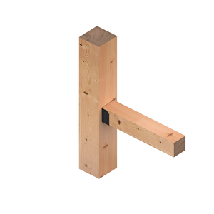 14 X 14 Cm Ahşap Direkler Için Soflex Braketi 8 Parça