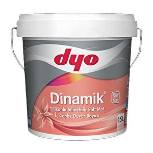 Dinamik Soft Mat Silikonlu İç Cephe Boyası 1987 Köpük 15 Lt