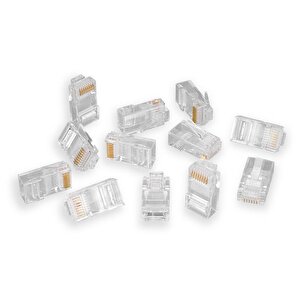 Sl-cob8p Rj-45 Konnektör 100 Lü Paket