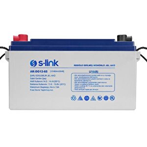 Ak-dg12-65 12v 65ah Nano Silikon Jel Akü
