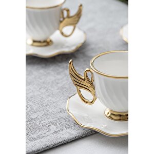 Jade 6 Kişilik Kahve Fincanı Takımı - 90 Ml