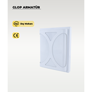 30w Telesto Led Armatür Beyaz Kasa 3200k Sarı Işık