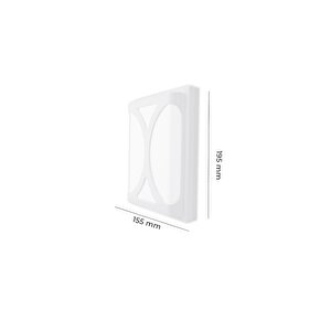30w Telesto Led Armatür Beyaz Kasa 3200k Sarı Işık