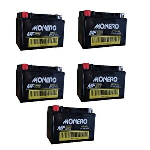 Monero  Ytx7a -7 Alçak Scooter  Akü 5'li̇ Paket Ebatlar: 150*87*94mm