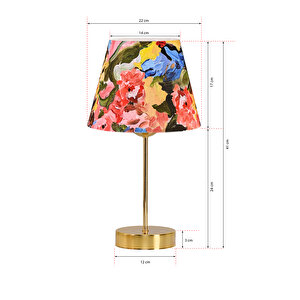 Evlight Yağlı Boya Fresh Metal Gold Abajur