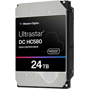 Wd Ultrastar 3.5 Inc 24tb 7200rpm 512mb Hc580 0f62796 Wuh722424ale6l4 Sabit Disk