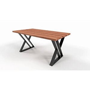 Mavitrend Dekoratif Metal Masa Ayağı Kütük Masa Ayağı Mobilya Ayakları Yükseklik 70 Cm Genişlik 60 Cm