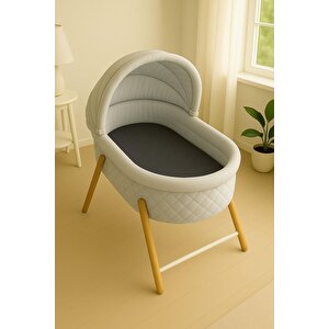 2 Adet 50 X 90 X 10 Cm Anne Yanı Lastikli Penye Kumaş Bebek Çarşafı