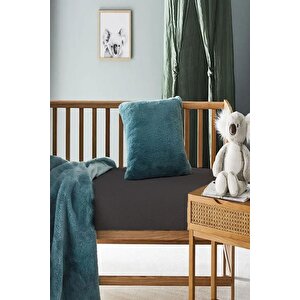 2 Adet Pamuklu Ve Lastikli 60 X 120 X 15 Cm Penye Bebek Çarşaf Turuncu T03