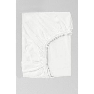 2 Adet Pamuklu Ve Lastikli 60 X 120 X 15 Cm Penye Bebek Çarşaf Yavruağzı