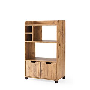 Buket Çok Amaçlı Mutfak Fırın Kiler Dolabı Demonte 72x42x121cm Çam