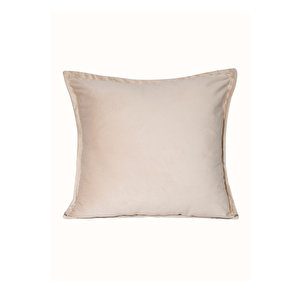 Kadife Kırlent Kılıfı Vizon Model Yastık Kılıfı 2 Adet 40 X 40 Cm