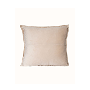 Kadife Kırlent Kılıfı Vizon Model Yastık Kılıfı 2 Adet 40 X 40 Cm