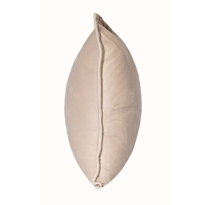 Kadife Kırlent Kılıfı Vizon Model Yastık Kılıfı 2 Adet 40 X 40 Cm
