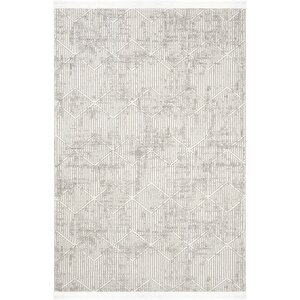 Tiga 1609 Krem Halı Yolluk Yatak Odası Halı Dokuma Salon Halısı Antre Koridor Halısı 120x180 cm