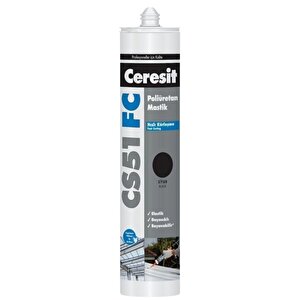 Cs 51 Fc İnşaat Poliüretan Mastik Siyah 280ml