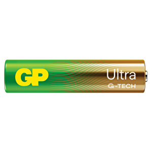 Gp Batteries G-tech Ultra Alkalin Aa Kalem 12’li Shrink Ve Aaa İnce 12’li Shrink, Toplam 24 Adet Pil