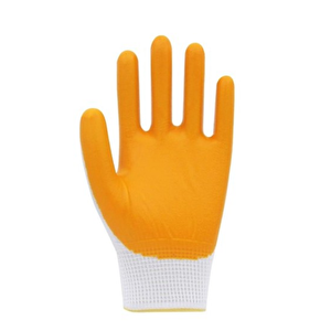 Beybi Pn3 No: 10 Beyaz - Sarı Polyester Astarlı Nitril Eldiven 12 Çift
