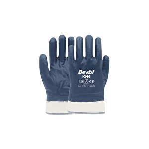 Beybi Kn6 No: 9 Pamuk Astarlı Nitril Eldiven 12 Çift