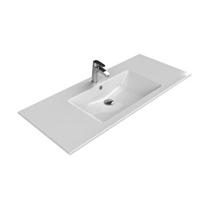 İbiza 121x51 Cm Etajerli Lavabo Tek Hazneli