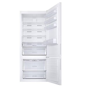 Samsung Rb52ds33eww/tr Beyaz Solo Kombi No Frost Buzdolabı