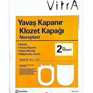 Vi̇tra Uni̇versal 1 Nuvoplast Soft Klozet Kapaği 109-003-009