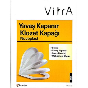 Vi̇tra Uni̇versal 1 Nuvoplast Soft Klozet Kapaği 109-003-009