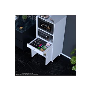 Birce Lina M-60 X 162,4 X 48 Cm Çekmeceli Çok Amaçlı Fırın Ve Banyo & Mutfak Dolabı