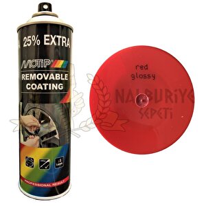 Soyulabilir Sıvı Kauçuk Plastidip Plastik Sprey Boya Kirmizi 500 Ml - 04309