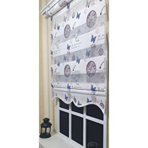 Pliseli Zebra Stor Perde Baskılı Etek Dilimli St 030 170x200 cm
