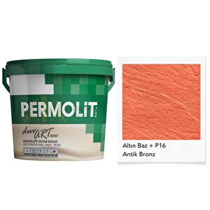 Duvart Sedef Dekoratif Duvar Boyası - Ap16 Anti̇k Bronz - 2.5 Lt.