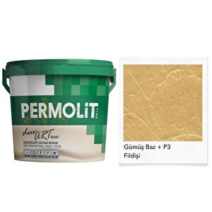 Duvart Sedef Dekoratif Duvar Boyası - Gp3 Fi̇ldi̇şi̇ - 0.75 Lt.