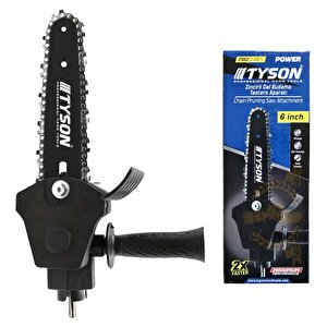 Tyson Zincirli Dal Budama Testere Matkap Aparatı