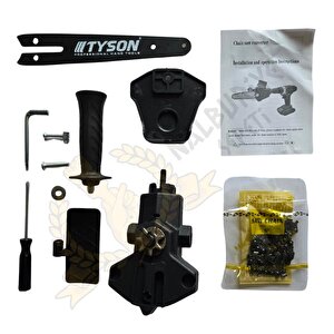 Tyson Zincirli Dal Budama Testere Matkap Aparatı