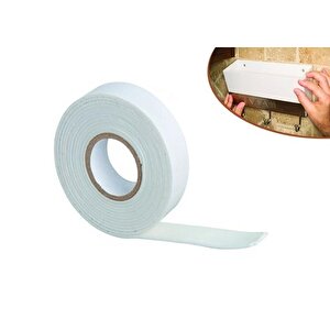 Çift Taraflı Köpük Bant - 19 Mm. X 2 Mt. - 3 Adet