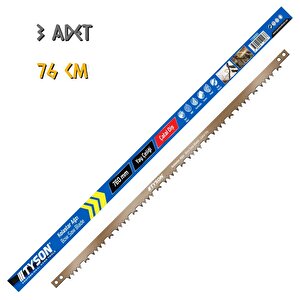 Tyson Kolastar Ağzı Çatal Diş Testere Bıçağı 76 Cm. - 3 Adet