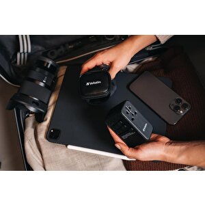 Verbatim 32121 - V Gan4 Universal Travel Adapter Uta-06 100w