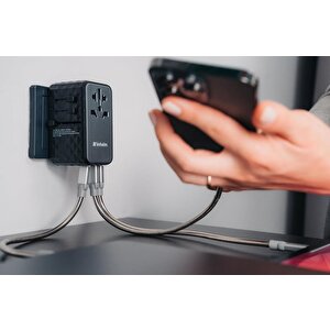 Verbatim 32121 - V Gan4 Universal Travel Adapter Uta-06 100w