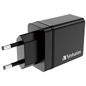 Verbatim 49700 Chr-30eu1 Usb-charger 30w Black