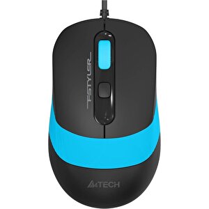 A4-tech Fm10 Usb Siyah & Mavi Optik 1600 Dpi Kablolu Mouse