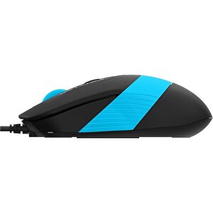 A4-tech Fm10 Usb Siyah & Mavi Optik 1600 Dpi Kablolu Mouse