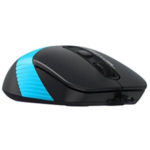 A4-tech Fm10 Usb Siyah & Mavi Optik 1600 Dpi Kablolu Mouse